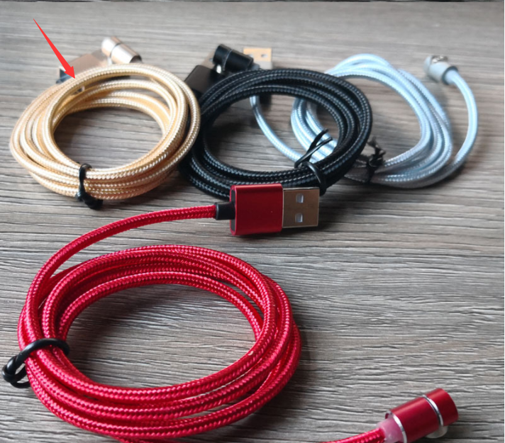 Magnetisches LED-Ladekabel für USB-C & iPhone