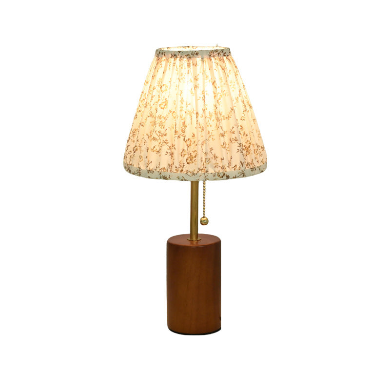 Holzlampe mit Kordelzug – Retro‑Stil – Bild 5 | LuxeStyle