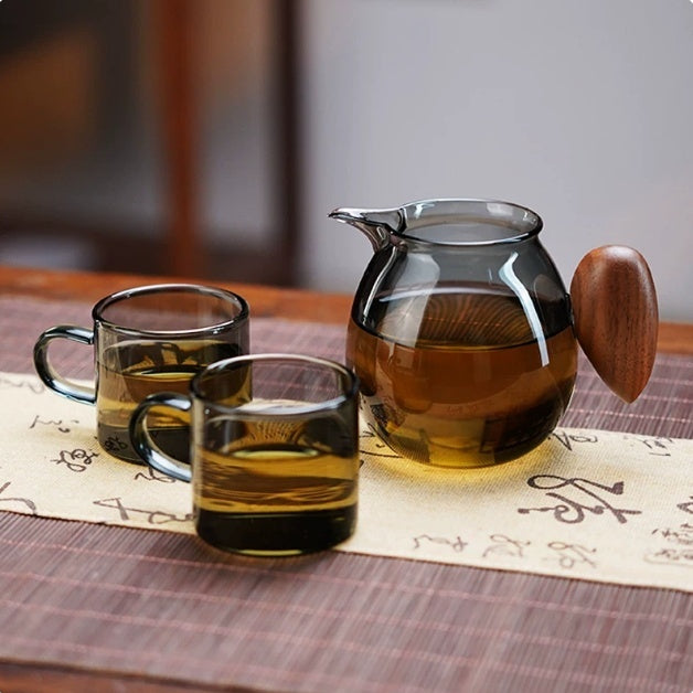 Teekanne aus Glas mit Vogelgriff – Bild 5 | LuxeStyle