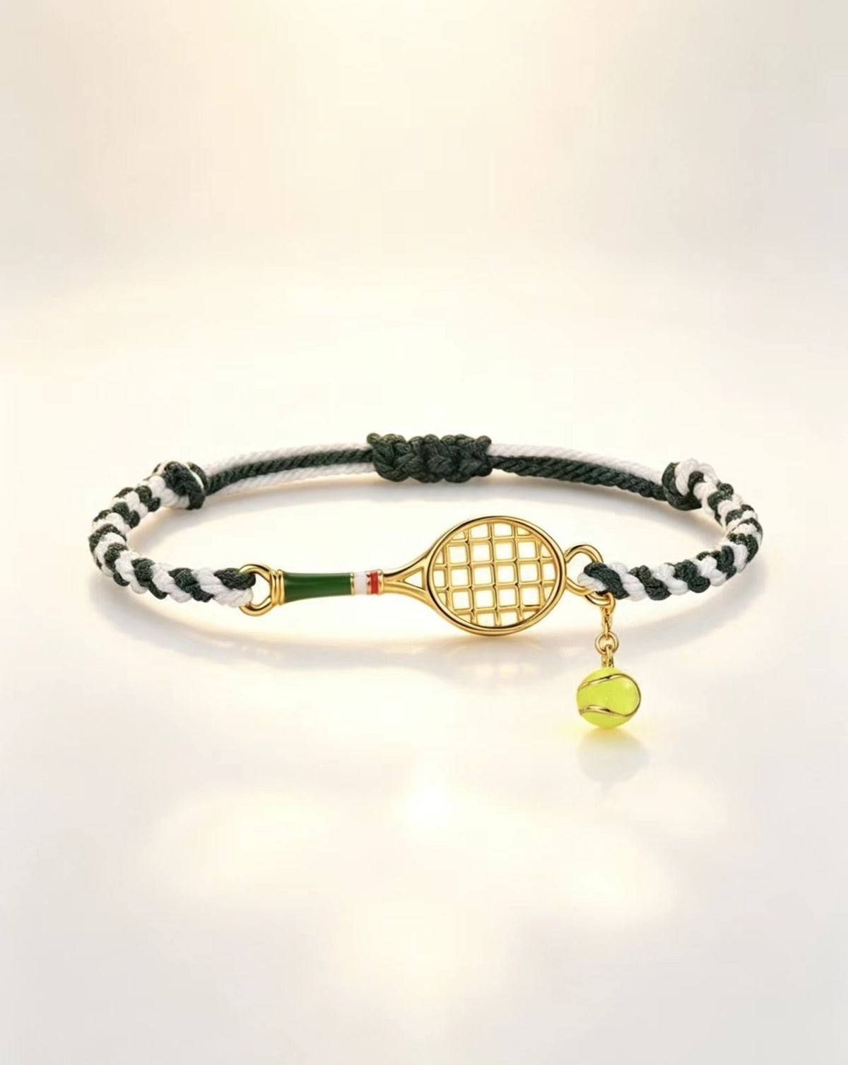Armband mit Tennisschläger-Anhänger – Bild 2 | LuxeStyle