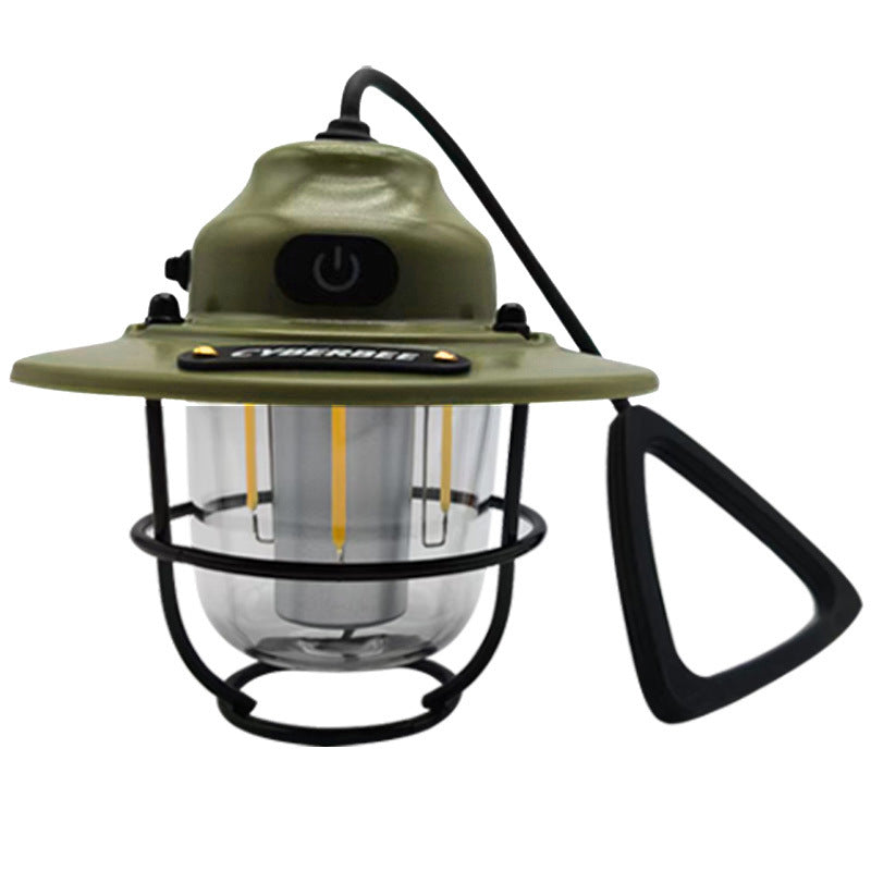 Camping-Lampe mit Tannenzapfen-Atmosphäre – Bild 4 | LuxeStyle