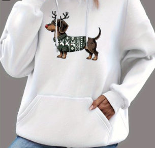 Kapuzenpullover mit überschnittenen Ärmeln – Bild 4 | LuxeStyle