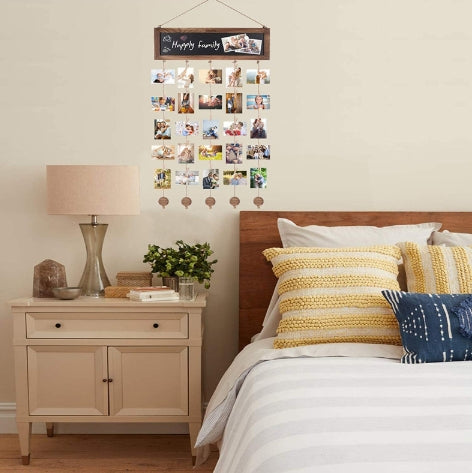 Wand-Fotohalter aus Holz – Bild 5 | LuxeStyle