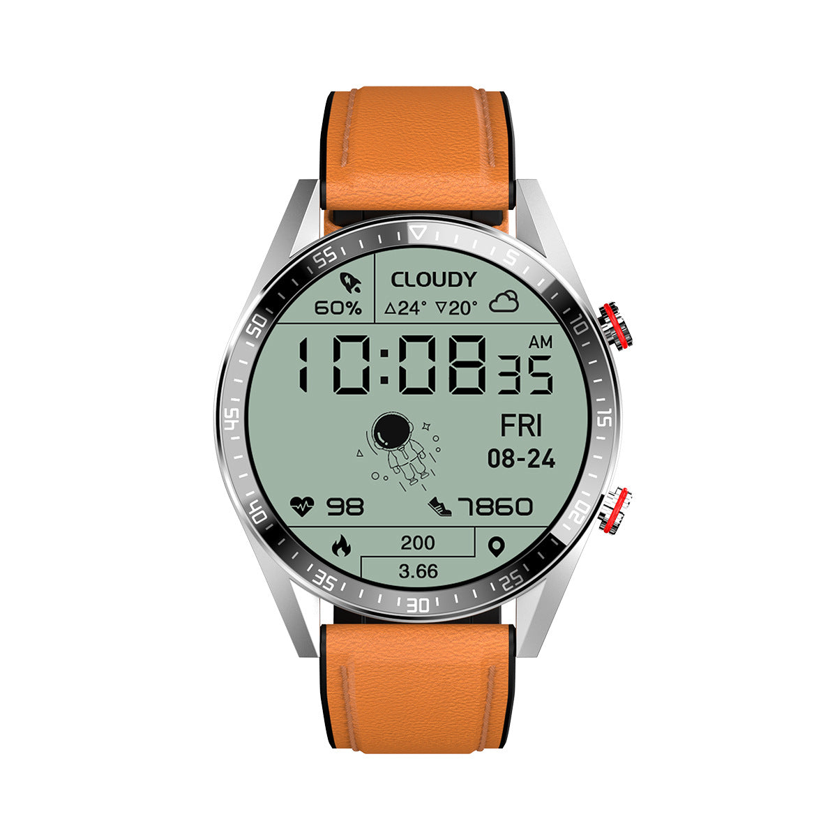 Smartwatch mit HD-Display, Herzfrequenz – Bild 6 | LuxeStyle