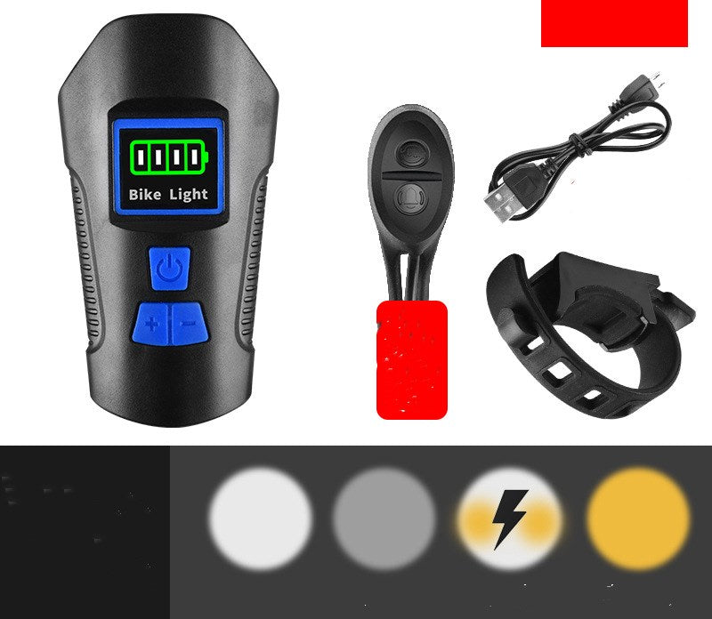 LED-Fahrradlicht für vorne, 350 Lumen