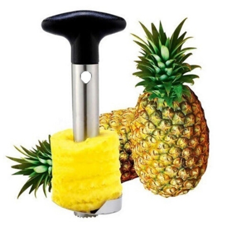 Ananas-Schneider aus Edelstahl