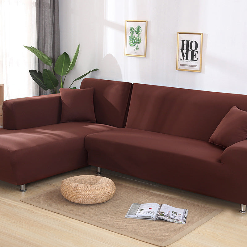 Ecksofa-Überzug, 2-teilig, elastisch – Bild 2 | LuxeStyle