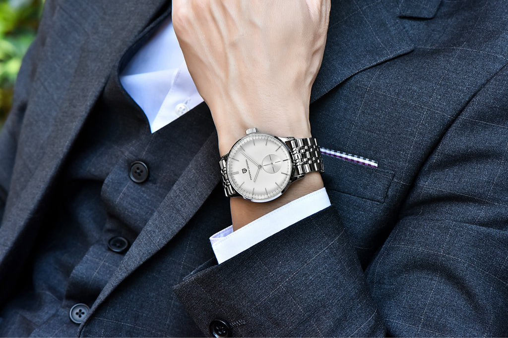 Bergani Quarzuhr mit Stahlarmband | LuxeStyle