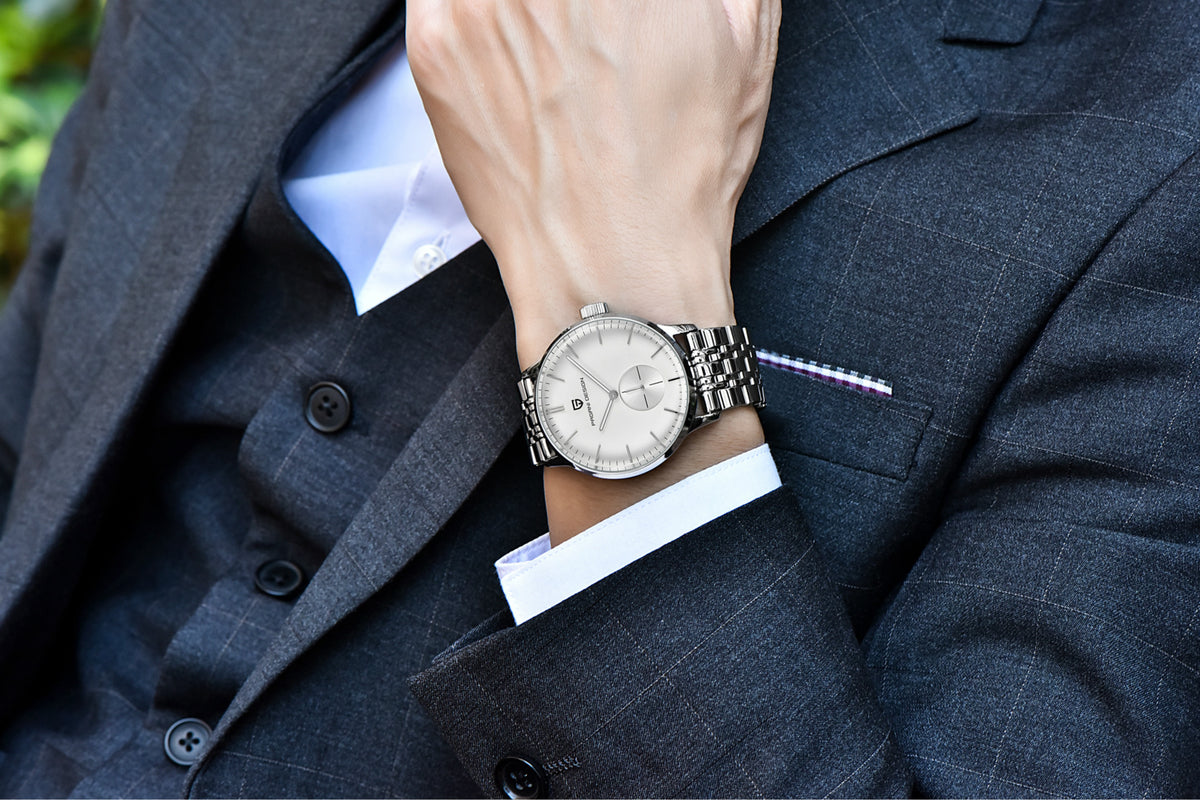 Bergani Quarzuhr mit Stahlarmband | LuxeStyle