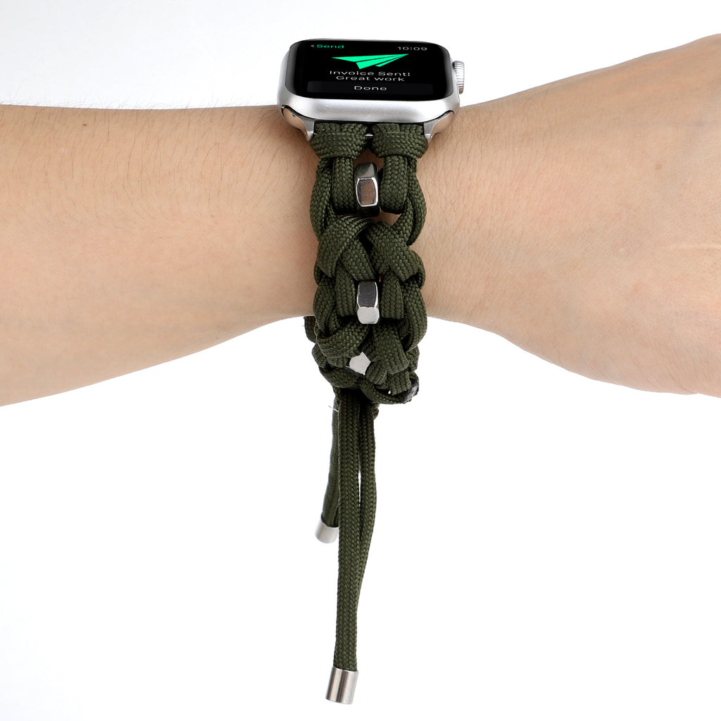 Geflochtenes Nylon-Armband für Apple Watch – Bild 2 | LuxeStyle
