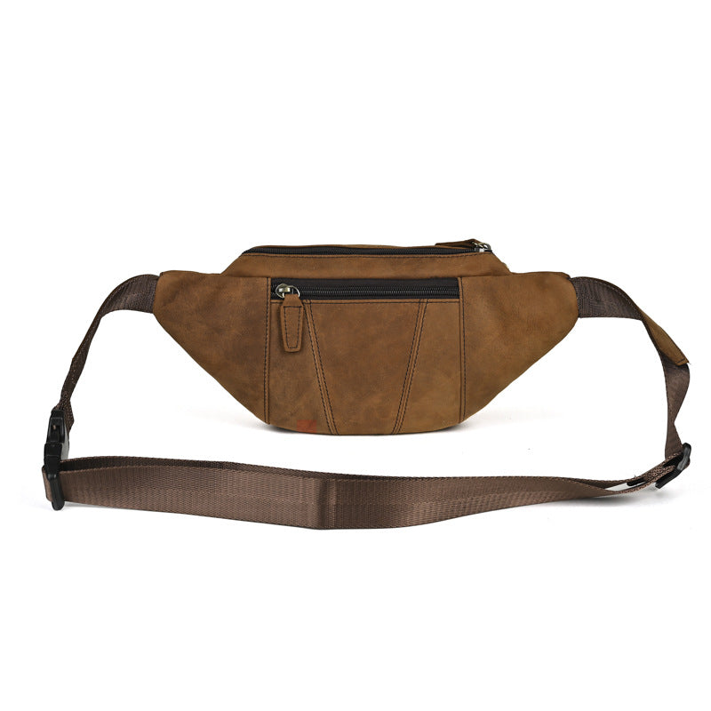 Herren-Bauchtasche aus Vollnarbenleder – Bild 6 | LuxeStyle