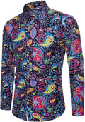 Herren Langarmhemd "Beach Floral" – Bild 14 | LuxeStyle
