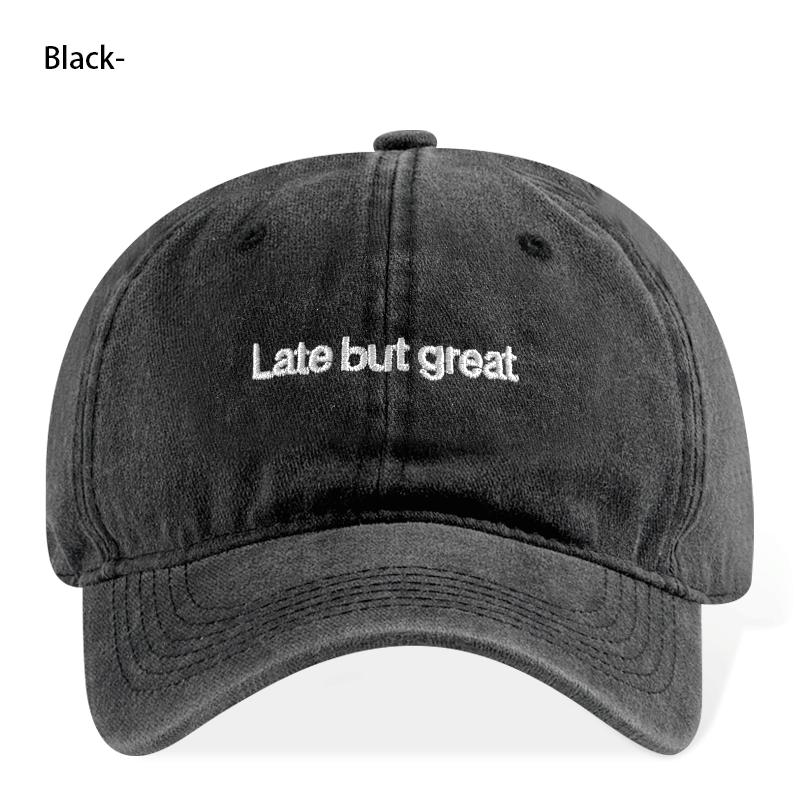 Vintage-Cap «Heritage» – Washed, bestickt (Unisex)