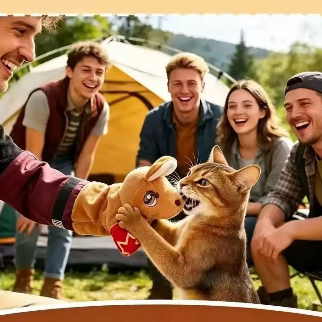 Känguru-Formiges Katzenspielzeug mit Katzenminze – Bild 5 | LuxeStyle