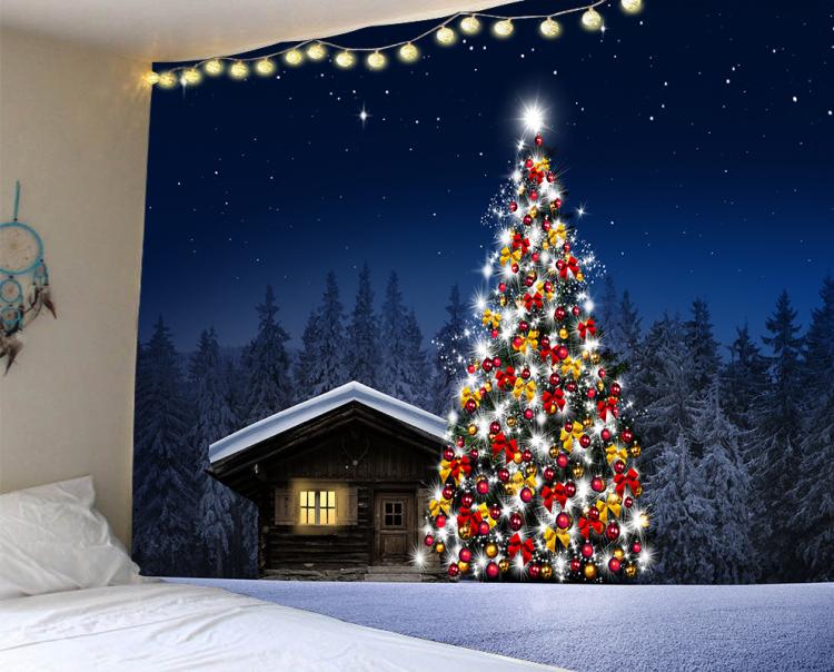 Weihnachtsbaum-Wandbehang für Kinder