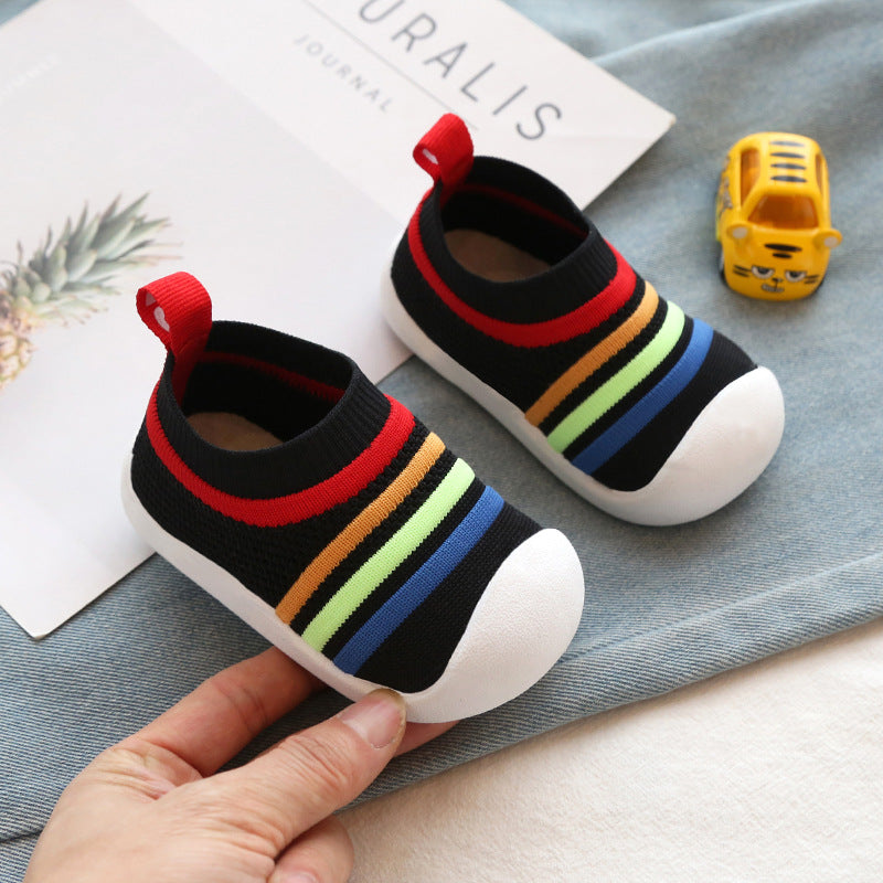 Kinder Strick-Socken-Schuhe