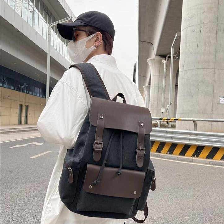Retro-Wiederstandsfester Rucksack 20-35 L – Bild 4 | LuxeStyle