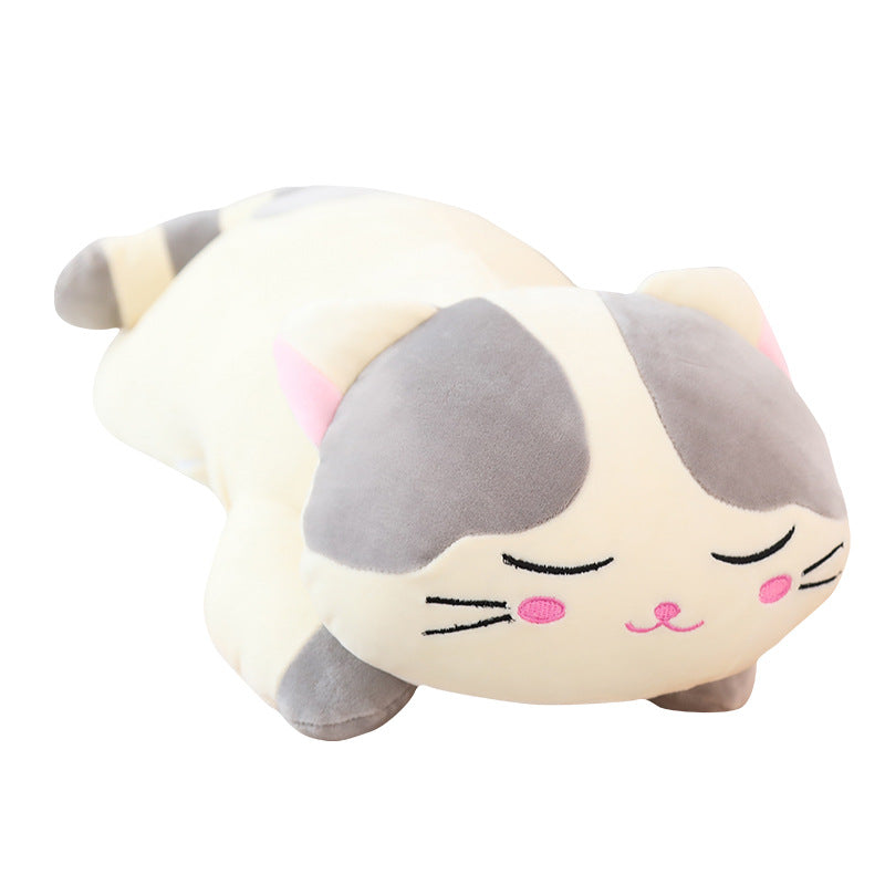 Snooze-Katze Plüschtier-Kissen – Bild 2 | LuxeStyle