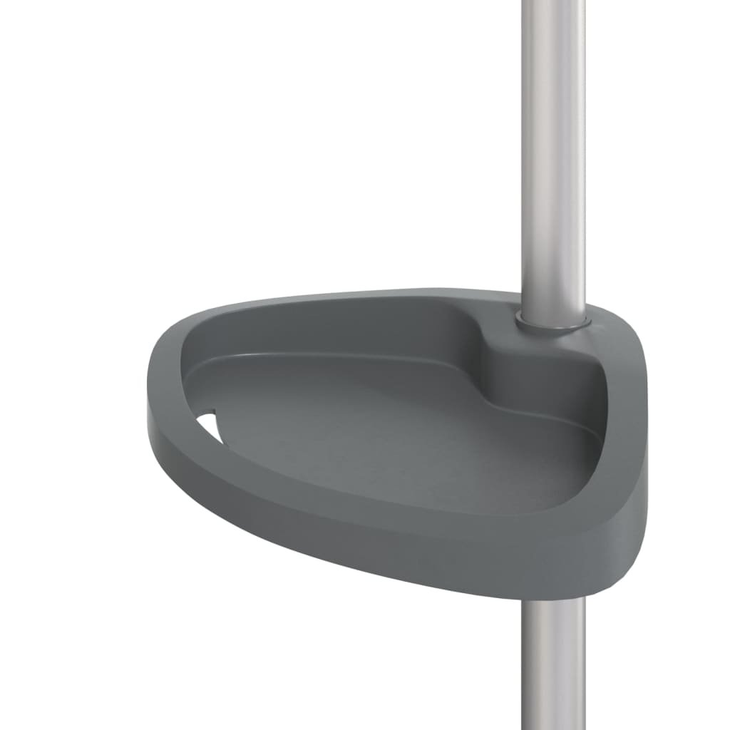 Handtuchständer Aluminium 47x280 cm
