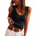 Rippstrick-Sommer-Top mit Spitze – Bild 1 | LuxeStyle