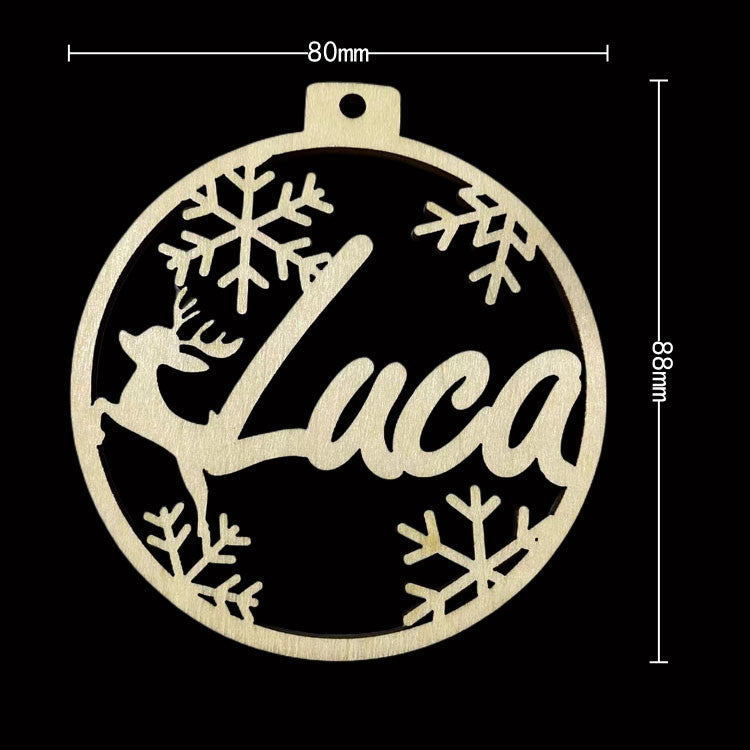 Weihnachtsdeko: Holzpendel in 11 Varianten – Bild 4 | LuxeStyle