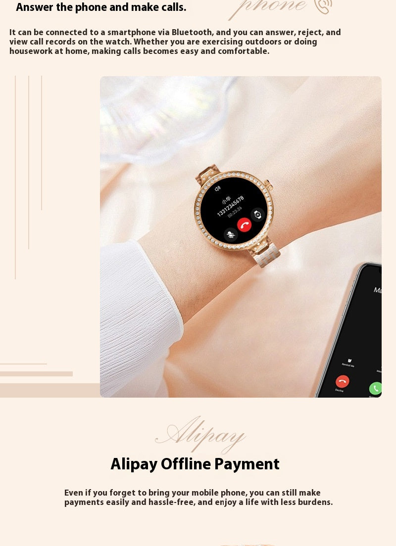 Smartwatch HW16 MINI für Damen | LuxeStyle