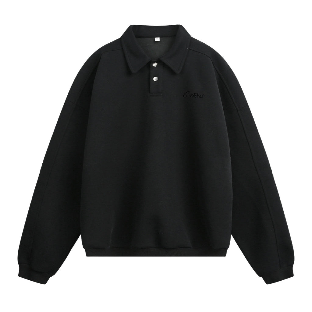 Retro-Pullover mit langen Ärmeln