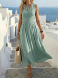 Ärmelloses Maxi-Sommerkleid im A-Linien-Schnitt – Bild 6 | LuxeStyle