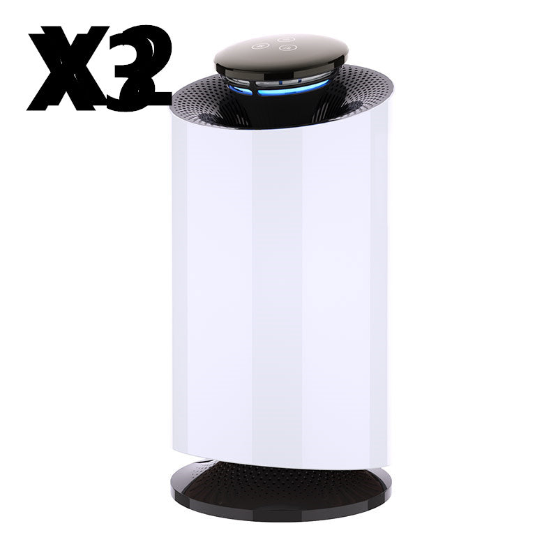 Luftreiniger mit Mückenlampe und CO2-Sensor