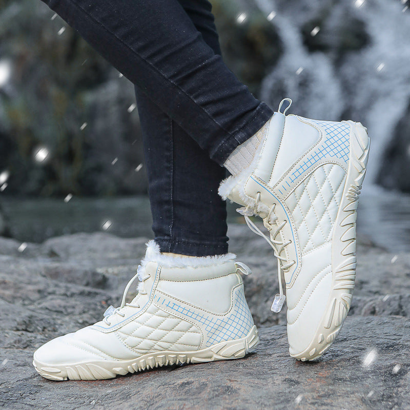 Winter-Baumwollschuhe aus Samt – Bild 2 | LuxeStyle