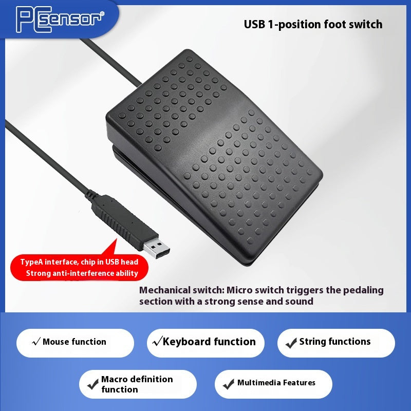 Programmierbares USB-Pedal mit Ultraschall-Schalter – Bild 5 | LuxeStyle
