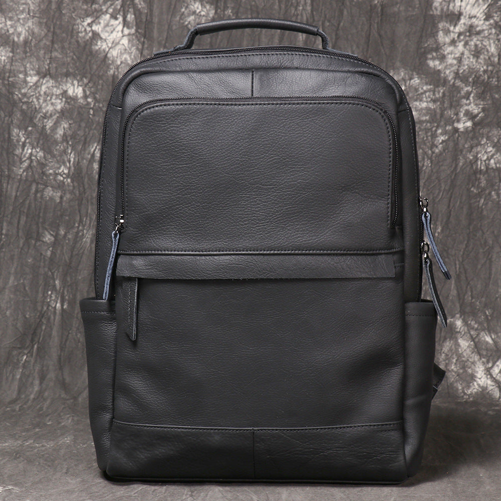 Retro Lederrucksack aus Vollnarbenleder