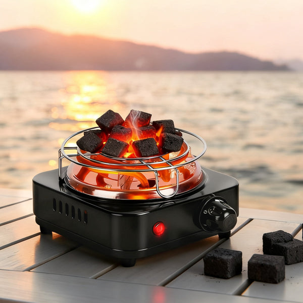 Elektrischer Kohleanzünder für Shisha – 500W, 5 Stufen