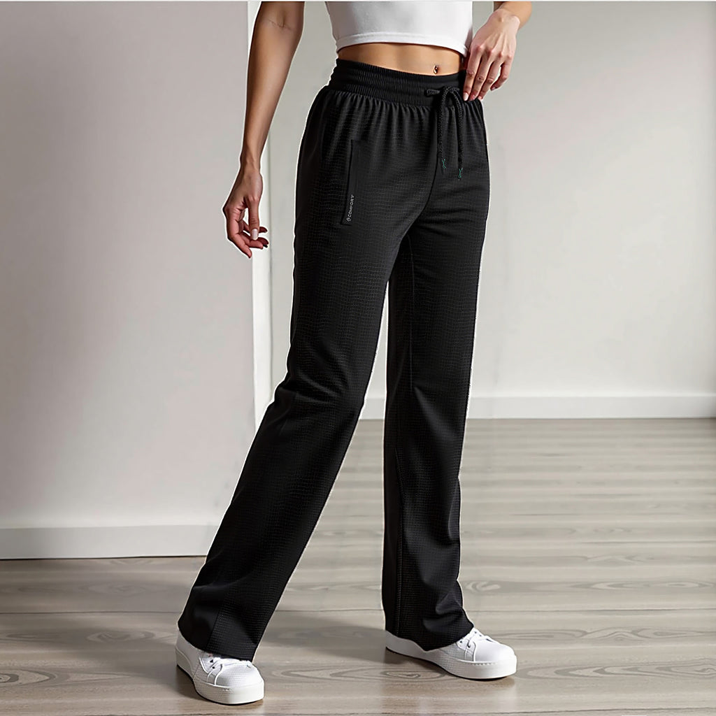 Leggings aus Eisseide mit hohem Bund