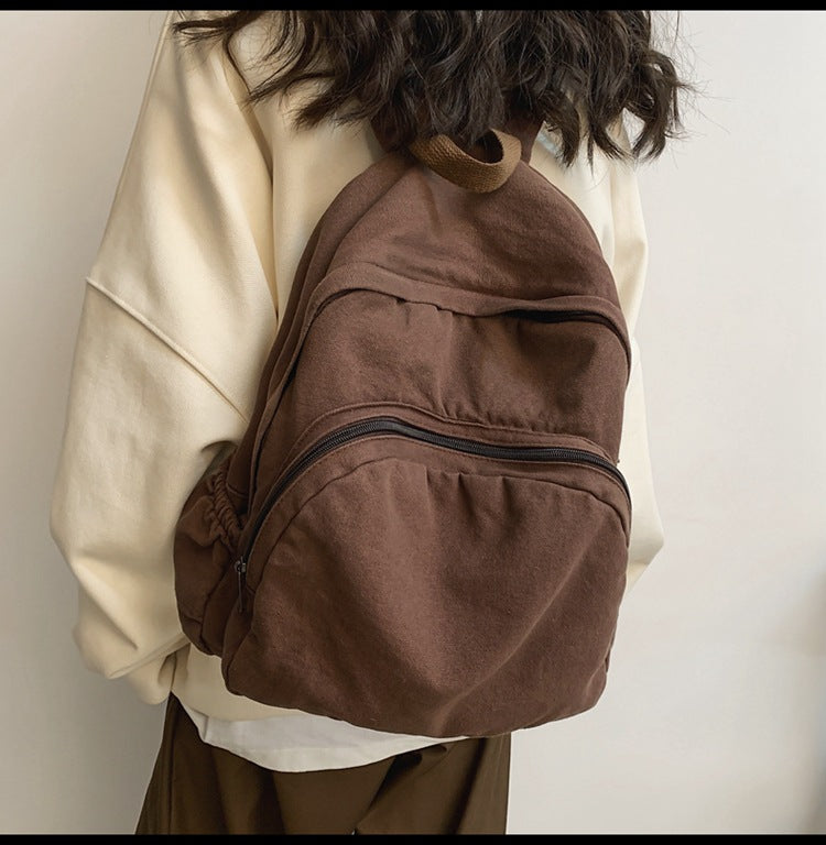 Canvas Rucksack für Freizeit und Reisen