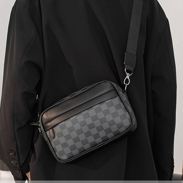 Plaid Umhängetasche, Crossbody und Bauchtasche
