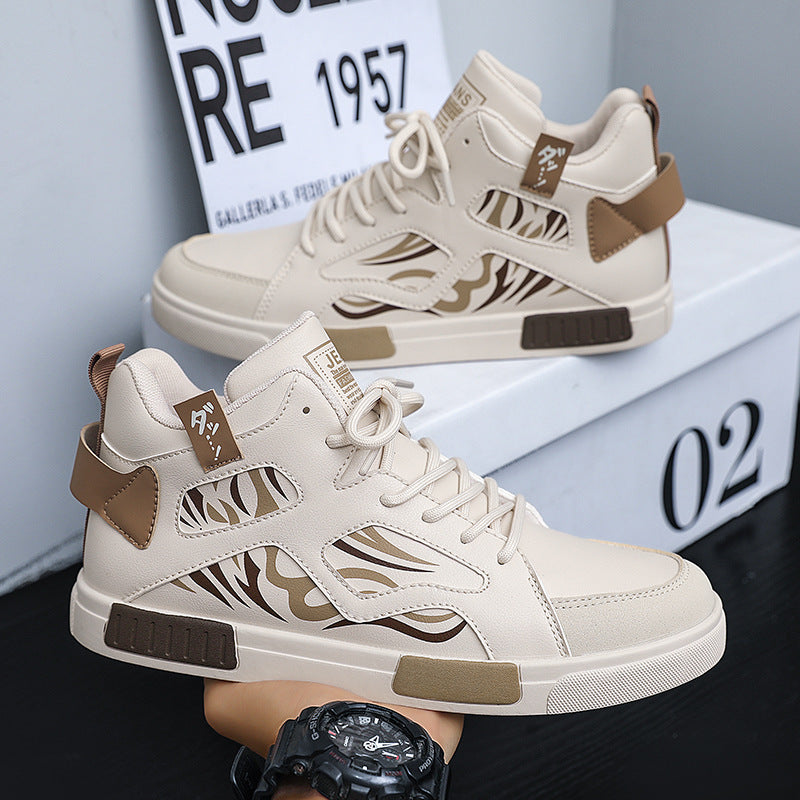 Sportliche High-Top Sneaker für Herren – Bild 2 | LuxeStyle