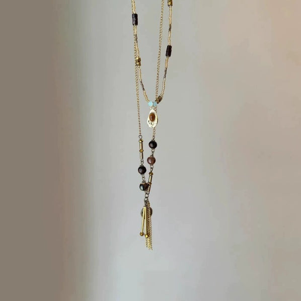 Tigers Eye Halskette