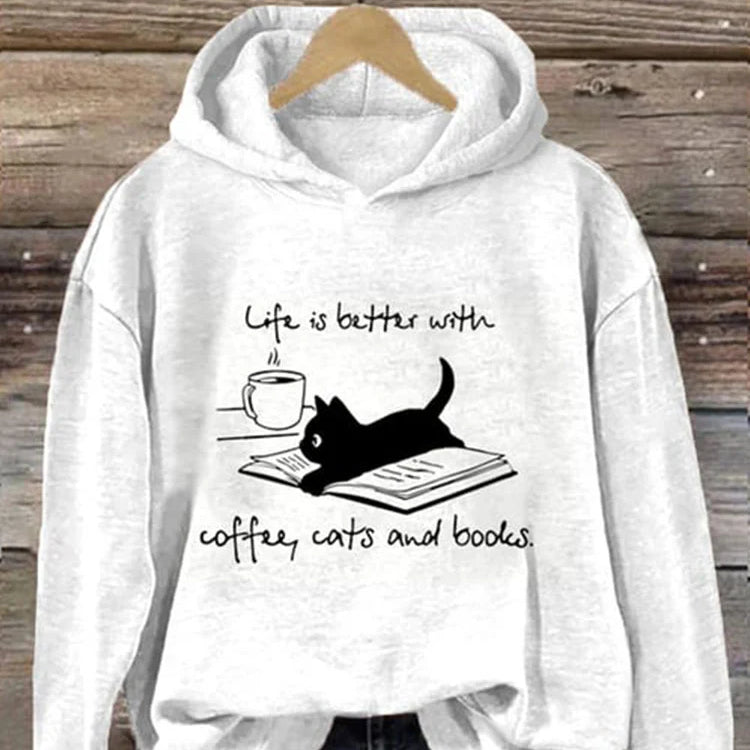 3D Digitaldruck Langarm-Pullover für Damen