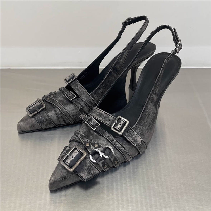 Retro-High-Heel-Sandalen – Bild 4 | LuxeStyle