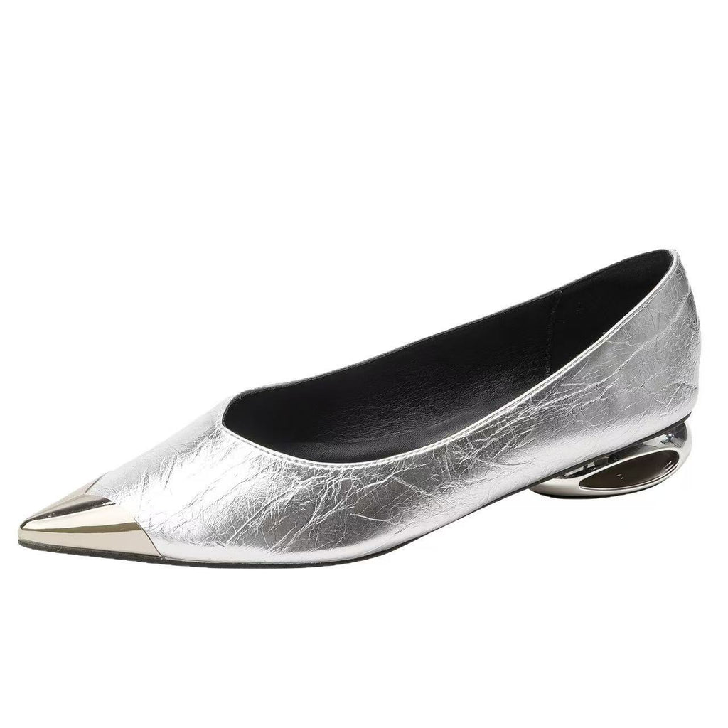 Elegante Mid-Heel Pumps mit offener Spitze