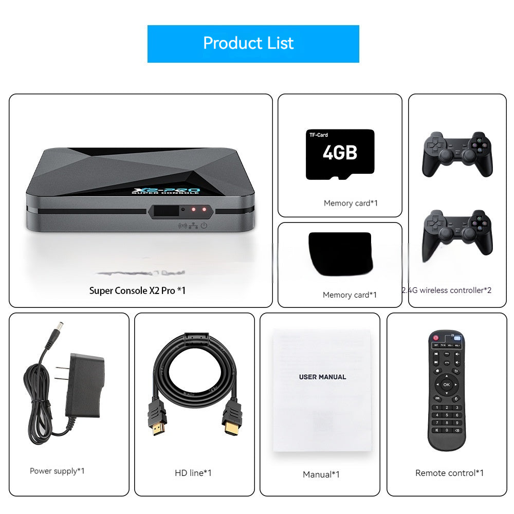 3-in-1 Retro Gaming & Media Box – Ansicht 2