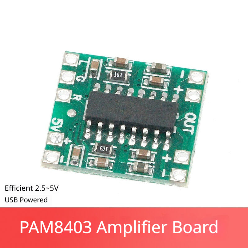 Ultra-Mini Digital Verstärkerplatine 2 x 3W