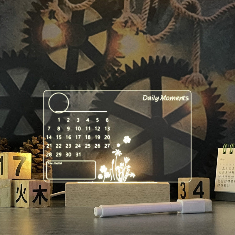 Kreative Nachrichtentafel