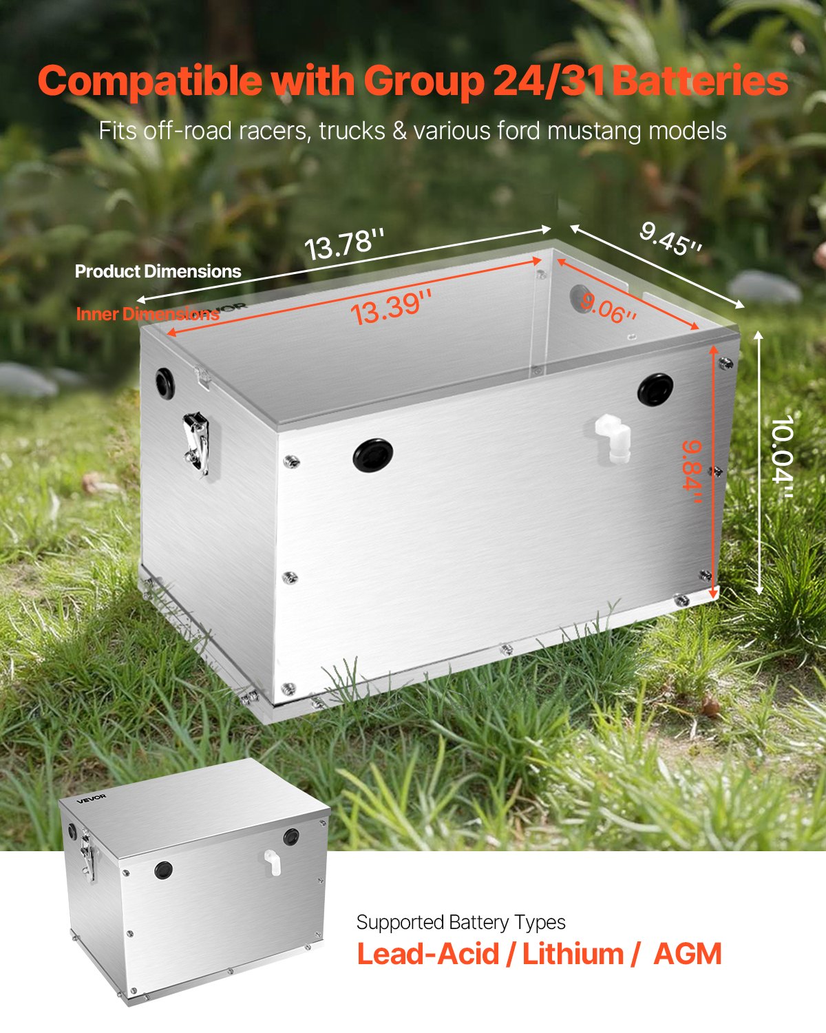 Batteriebox für Offroad & Trucks