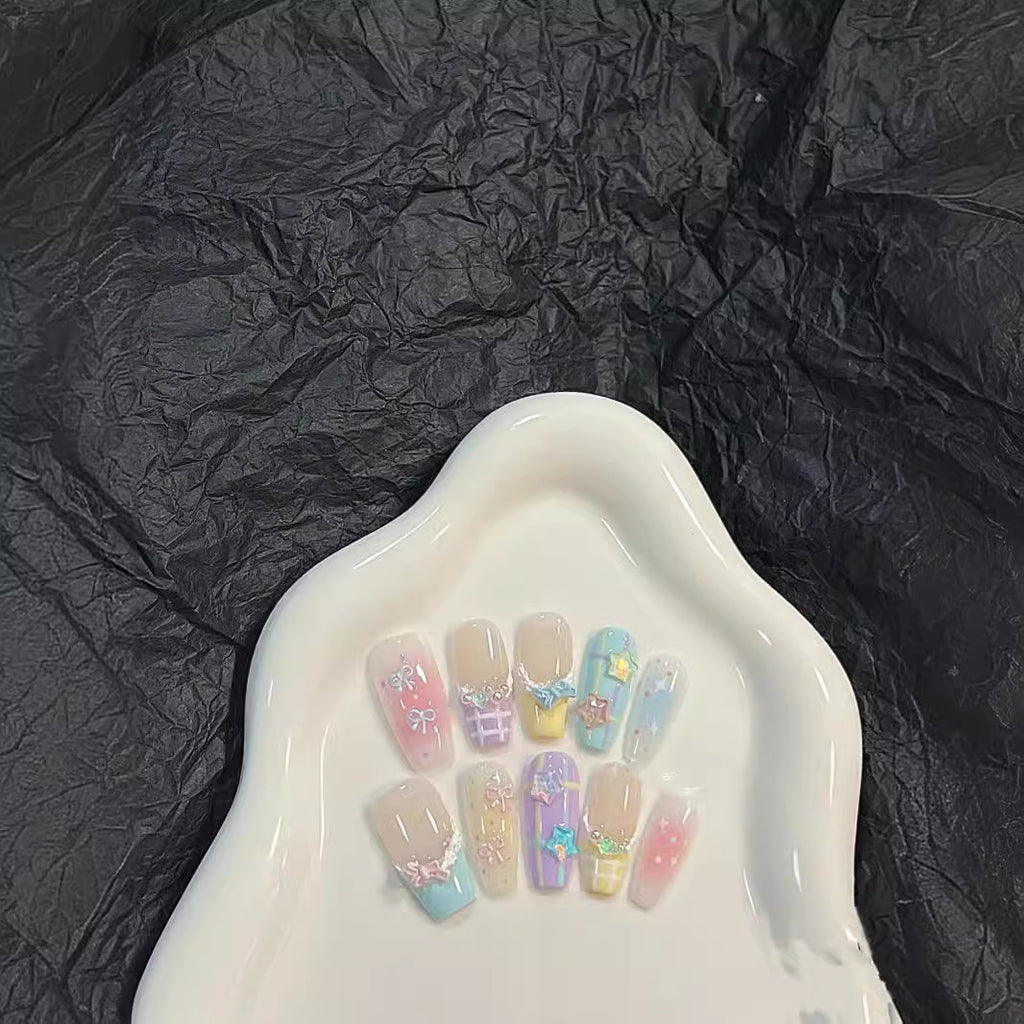 Press-on-Nails «Handmade» · wiederverwendbar
