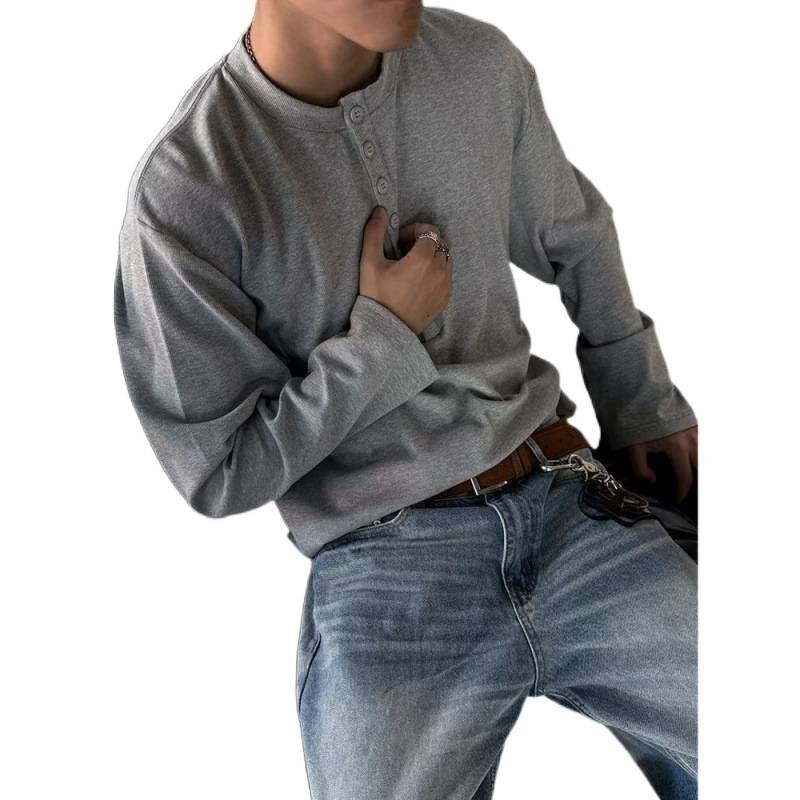 Herren Langarmshirt im Vintage-Stil – Bild 7 | LuxeStyle