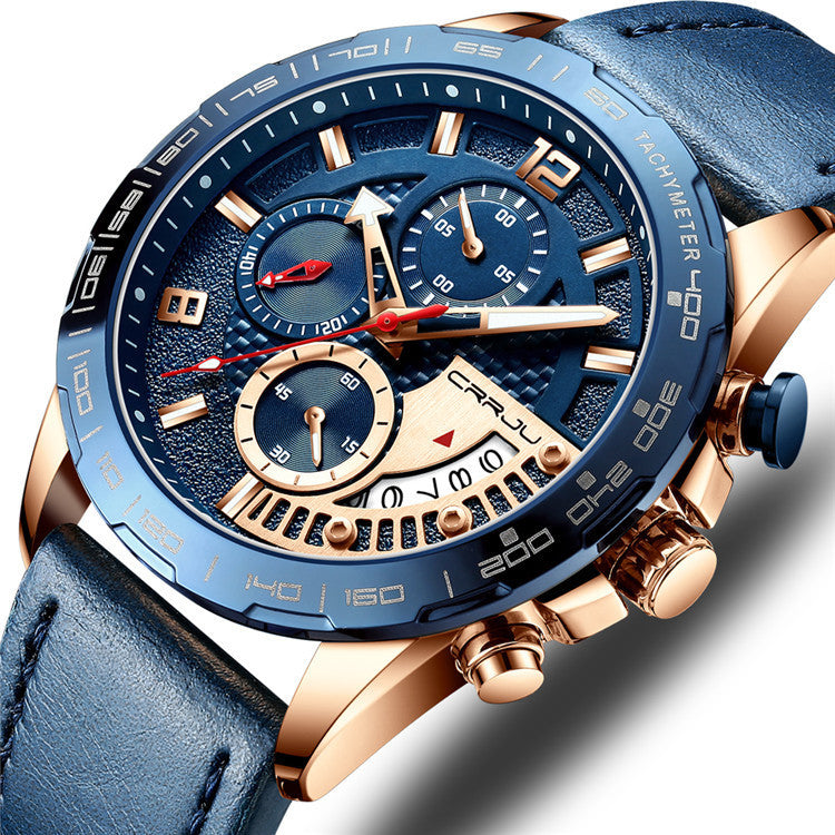 Kajun Quarz-Uhr für Herren – Bild 6 | LuxeStyle