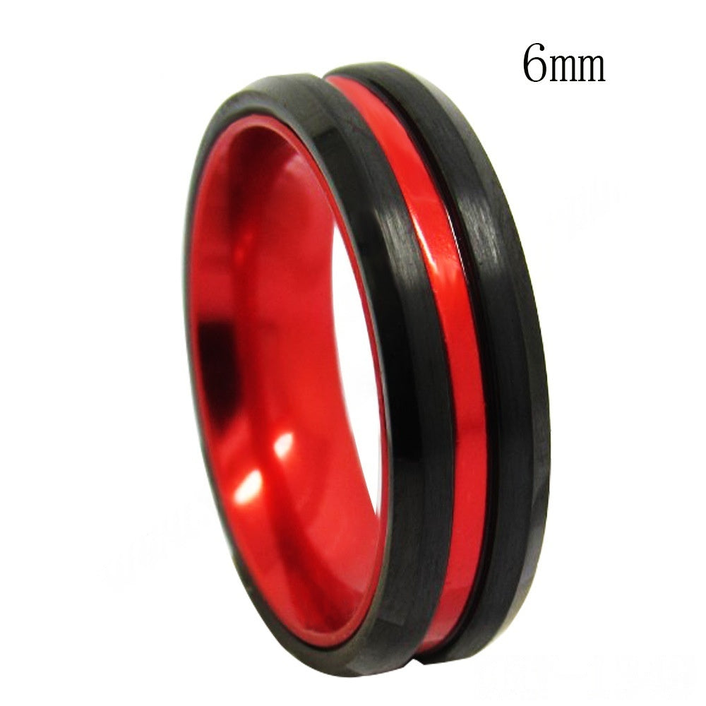 Wolframstahl-Ring-Set für Herren – Bild 4 | LuxeStyle