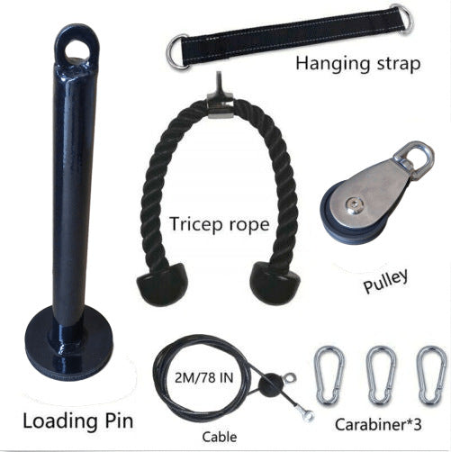 Triceps-Trainingsset mit Seilzug | LuxeStyle